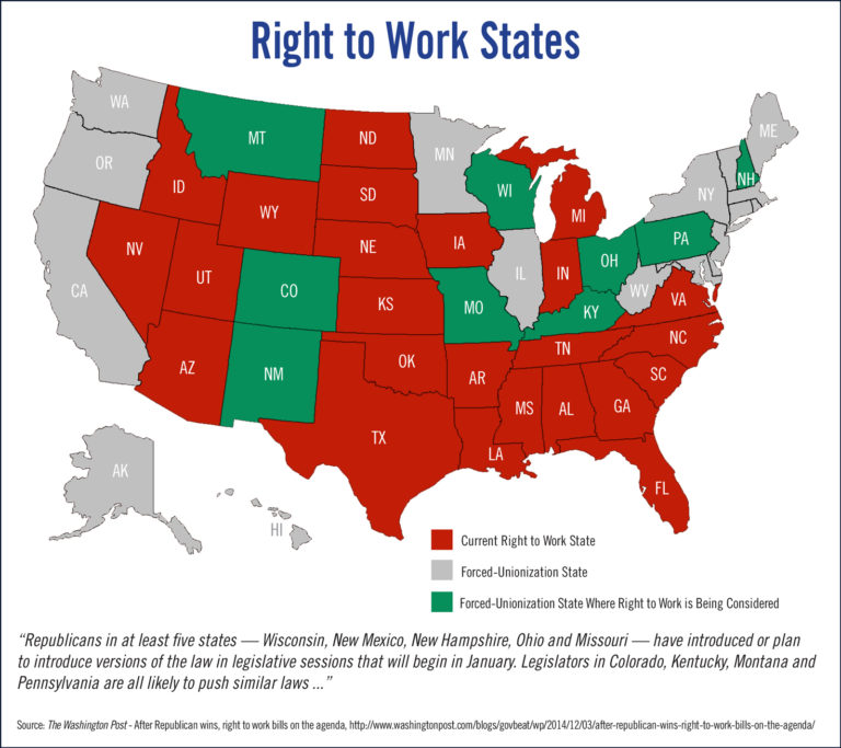 Wisconsin Lawmakers Pass Right To Work Bill