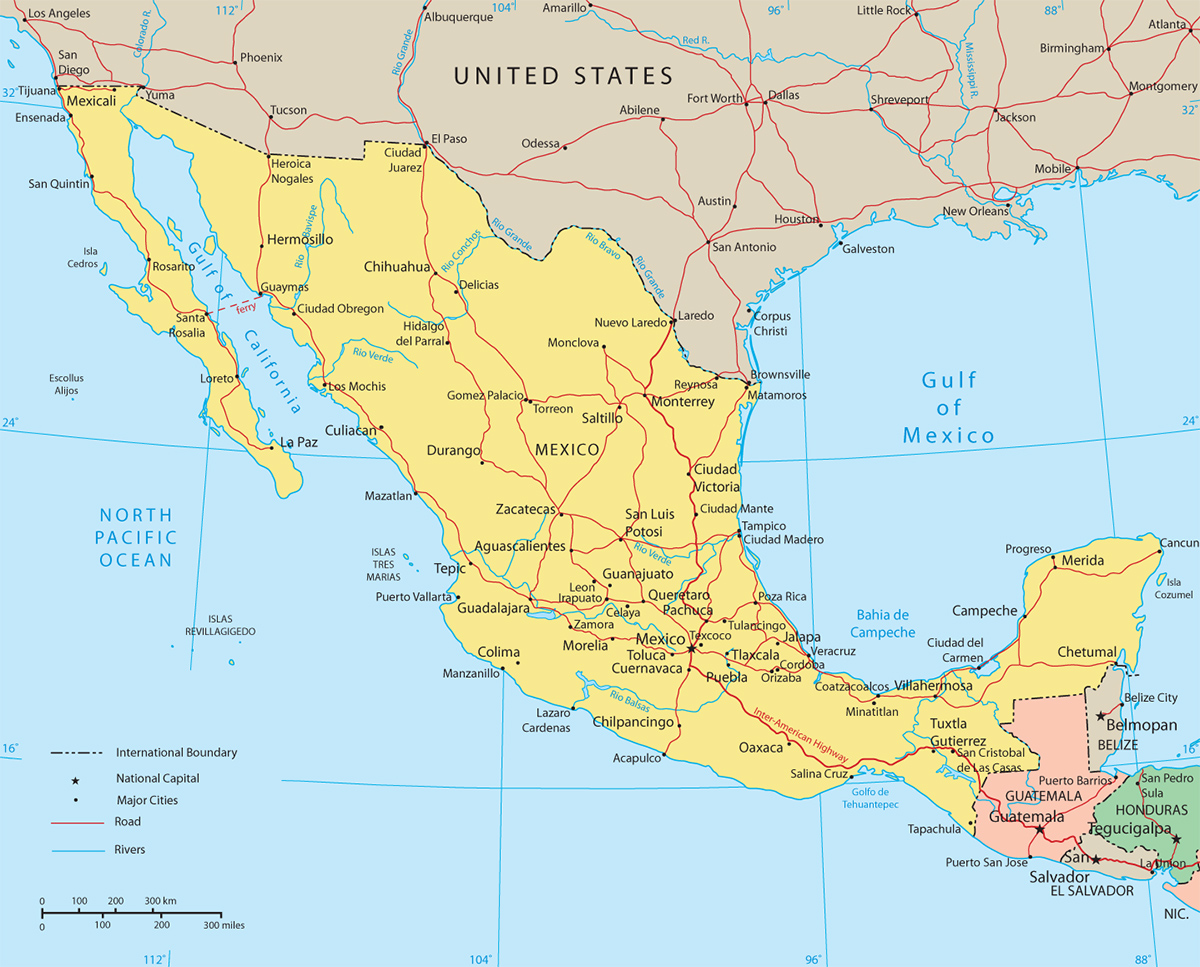 На побережье мексиканского залива расположена. Мексика на карте Америки. Юг Мексики на карте. Политическая карта Мексики на русском языке.