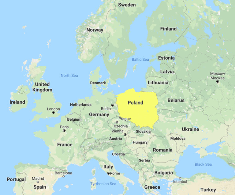 Tuesday S World 3 POLAND Christian With Jewish Roots To Be Poland S   Poland Map 768x640 