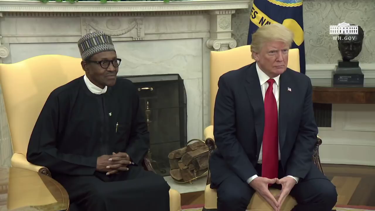 World News #3 – Nigeria’s Buhari Meets With Trump At White House