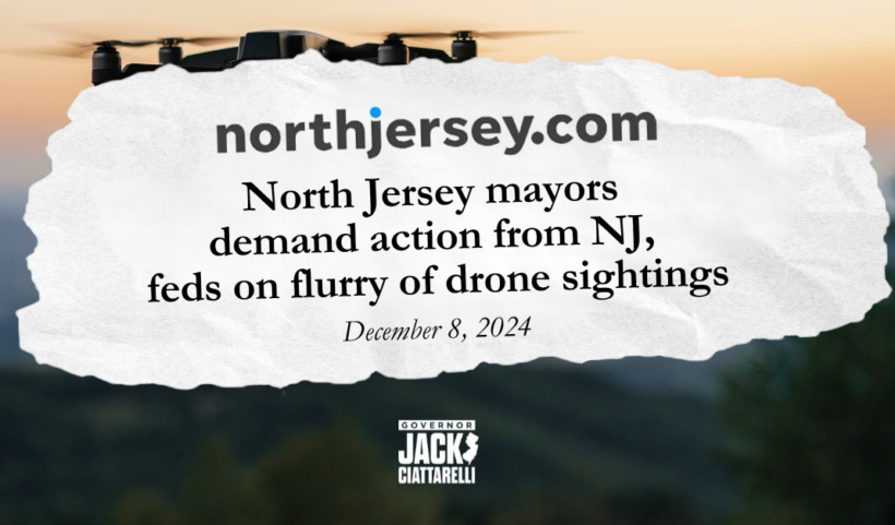 NJ Mayors Demand Answers on Drone Sightings