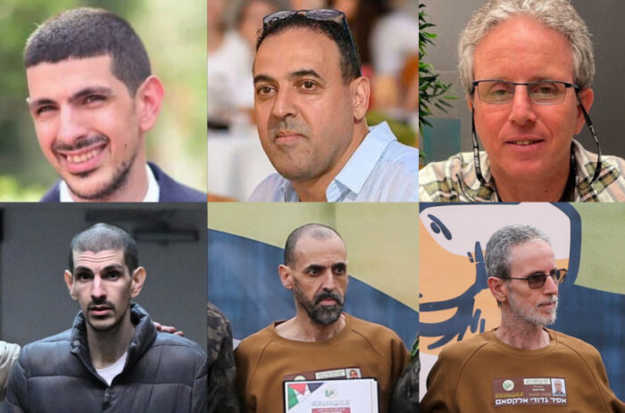 Emaciated hostages Eli Sharabi, Or Levy and Ohad Ben Ami freed after 16 months