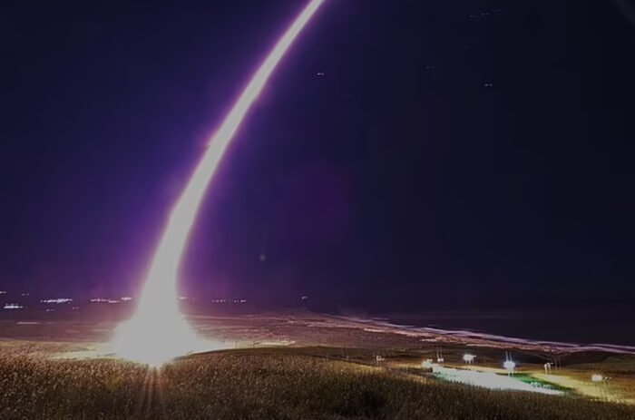 U.S. Air Force test-launches nuclear-capable, hypersonic Minuteman III ICBM